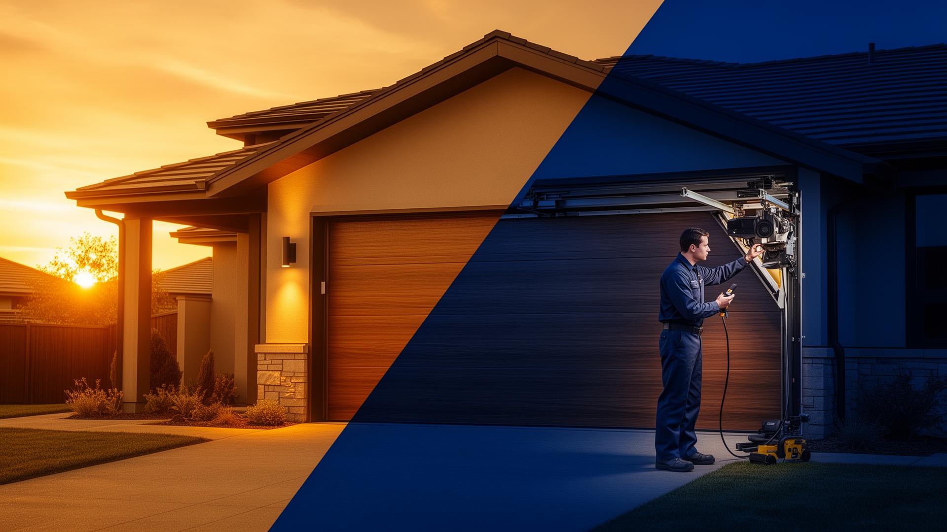 Professional garage door service in East Rochester, Ohio